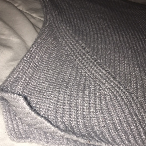 Grey Knit Sweater - Picture 3 of 4
